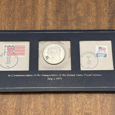 1971 Inauguration Postal Service Silver Proof 