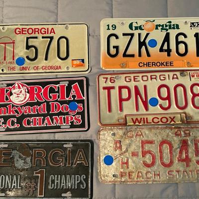 Incredible License Plate Collection 
