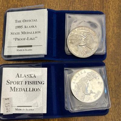Alaska Mint Medallion Coins 