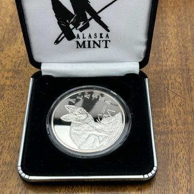 Alaska Mint 1oz Silver Coin 
