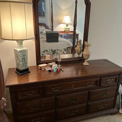 A great selection of incredible antique, MCM and vintage furniture throughout the home. 