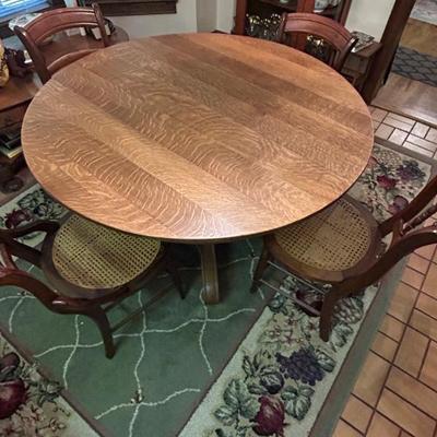 A great selection of incredible antique, MCM and vintage furniture throughout the home. 