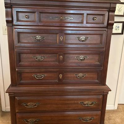 A great selection of incredible antique, MCM and vintage furniture throughout the home. 