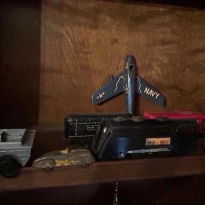 Vintage Train and Car Collectibles 
