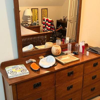 A great selection of incredible antique, MCM and vintage furniture throughout the home. 