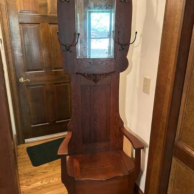 A great selection of incredible antique, MCM and vintage furniture throughout the home. 