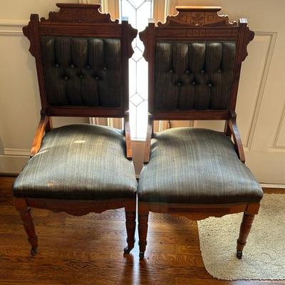 A great selection of incredible antique, MCM and vintage furniture throughout the home. 