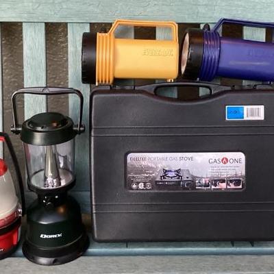 CMS130 Portable Gas Stove, Lanterns & Flashlights