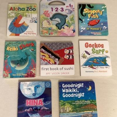 CMS040 Eight Children’s Hawaiian Board Books
