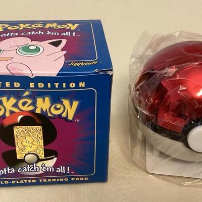 CMS133 Limited Edition Pokémon Jigglypuff 23K Gold-Plated Trading Card 