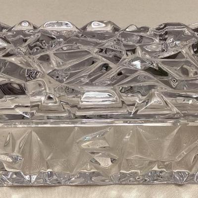 CMS105 Tiffany & Co. Crystal Trinket Box