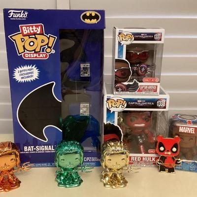 CMS115 Marvel & DC Funko Pop! Figures & Marvel Mighty Muggs Groot 