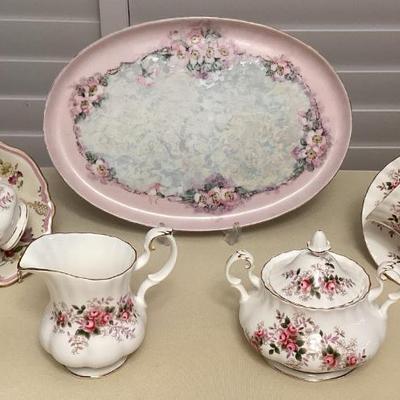 CMS014 Vintage Fine China Tea Set