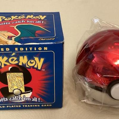 CMS132 Limited Edition Pokémon Charizard 23K Gold-Plated Trading Card 