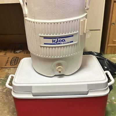 AAA233 - Two Large Coolers