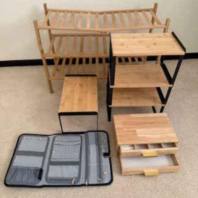 AAE414 Jewelry Box with Miscellaneous Shelving
