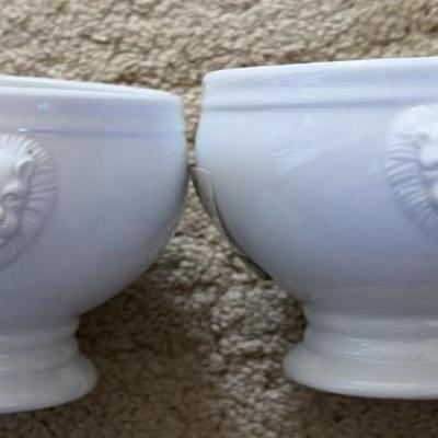 AAA240- Revol Lion Dining Soup Bowls 