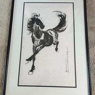 AAA197 - "Galloping Horse" Print By Xu Beihong (1895-1953)