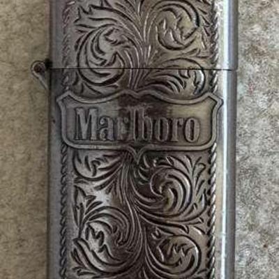 AAA075 Vintage Zippo Malboro Lighter
