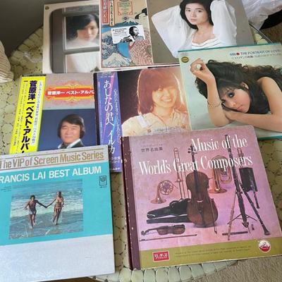 AAA204 - Vinyl Albums Japanese Artists & Classical Music 