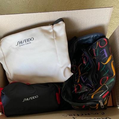 AAA140 - Shiseido Bonanza! Mirrors, Totes, Travel Pouches!