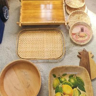 AAA169 - Vintage Serving Trays+