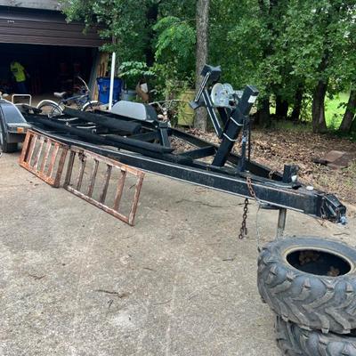 Sale Photo Thumbnail #15: 22ft tandem boat trailer 