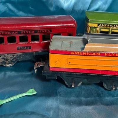 American flyer train cars