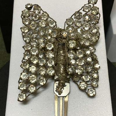 Vintage hair ornament butterfly