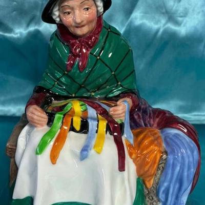 Silks and ribbons royal doulton figurine
