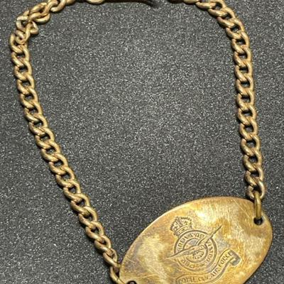 Rcaf identity bracelet p o. doug inglis