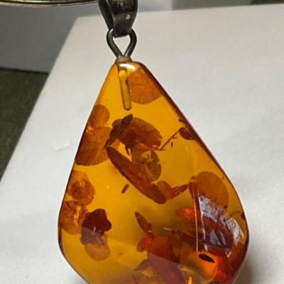 Amber pendant