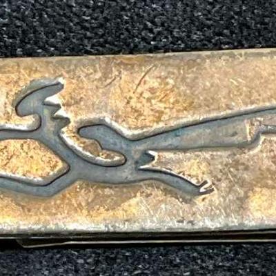 Sadie sam signed road runner" money clip