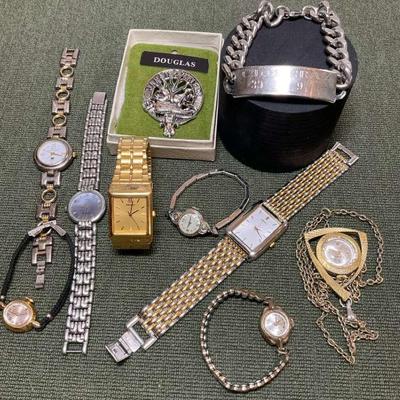 Lady hamilton 14k white gold dress watch other pieces