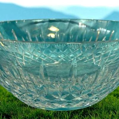 Edinburgh scotland crystal bowl