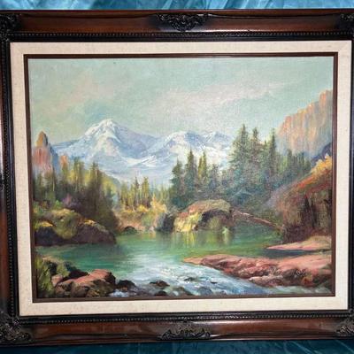 H cline original painting