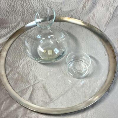 Hucai gaspar valente decanter, dorothy thorpe & other