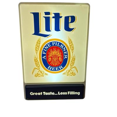 Vintage Miller Light Electrified Beer Sign