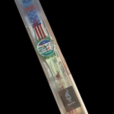 1996 Swatch Atlanta Olympics Watch Unworn - NEW