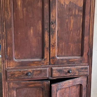 Antique Wood Pie Safe