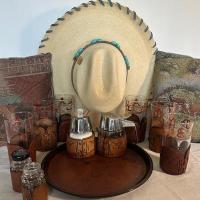 Cowboy Western, Glassware  Set