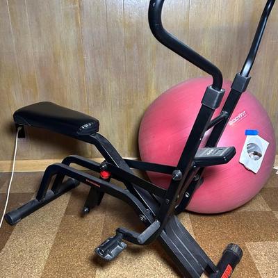 Cardio Glide Total Body Motion Exercise Machine & Exercise Ball