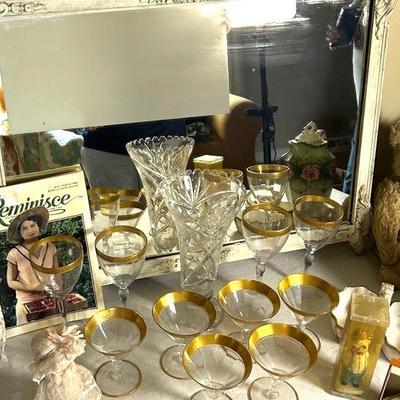 Vintage Teddy, Glass Set & More!
