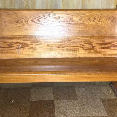 Wooden Bench 