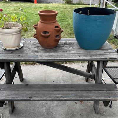 Rustic Picnic Bench & More!