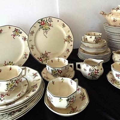 Royal Doulton Old Leeds Spray China 