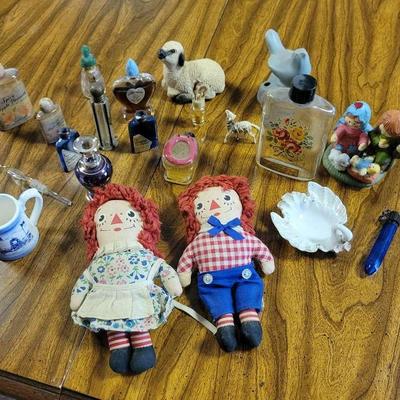 Raggedy Ann And Andy Perfume Bottles