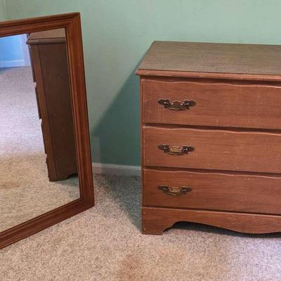 Dresser And Mirror Combo