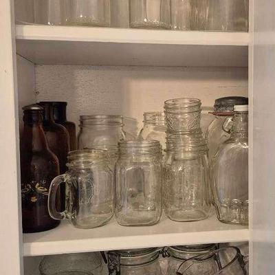 Canisters, Measuring Cups, and Mason Jar Cups