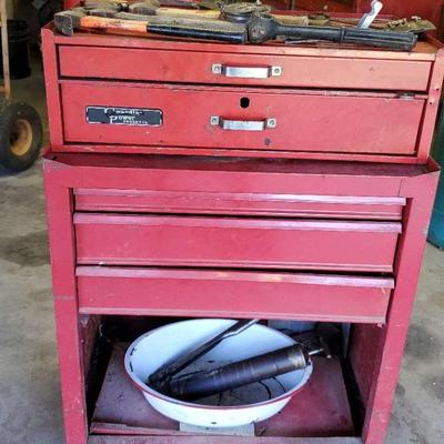 Rolling Toolbox and Contents 